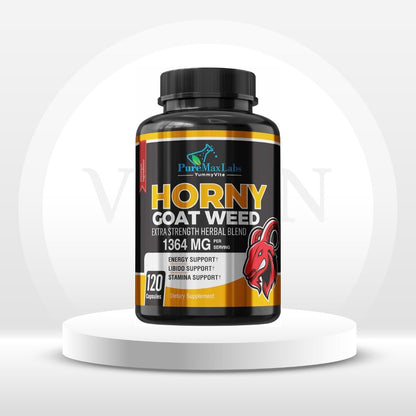 Cápsulas de Horny Goat Weed – Apoyo para la Libido y Energía para Adultos