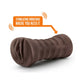 Blush Hot Chocolate Brianna Realistic Stroker - Chocolate