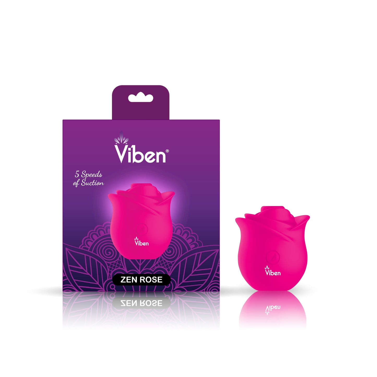Viben Zen Rose Potente Estimulador Clitoriano