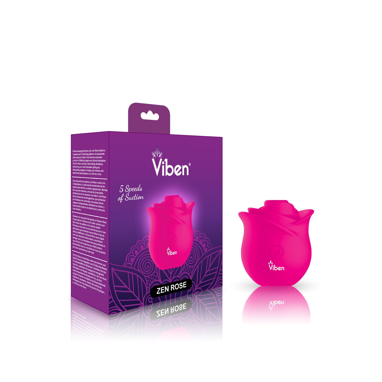 Viben Zen Rose Potente Estimulador Clitoriano