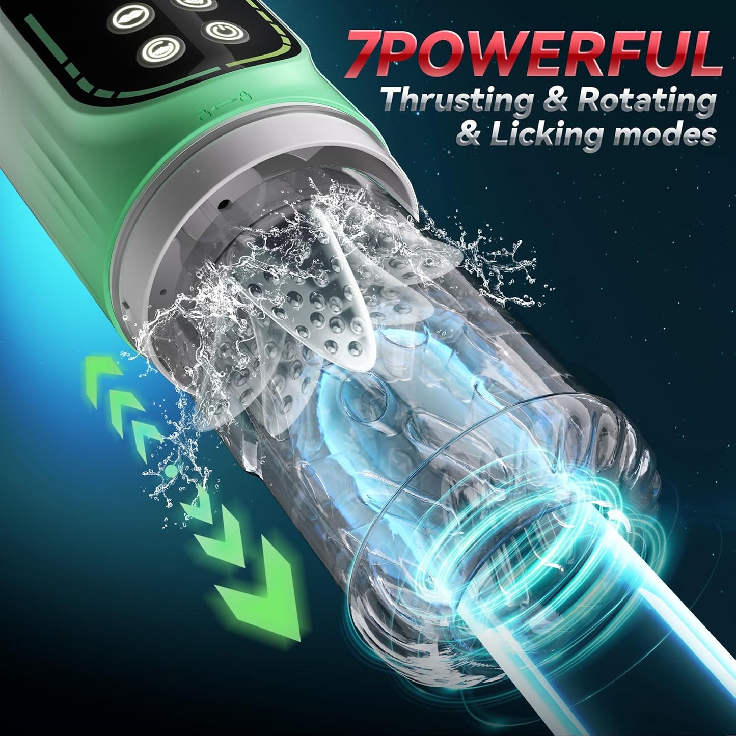 Estimulador de bombeo HydroVibe 4 en 1