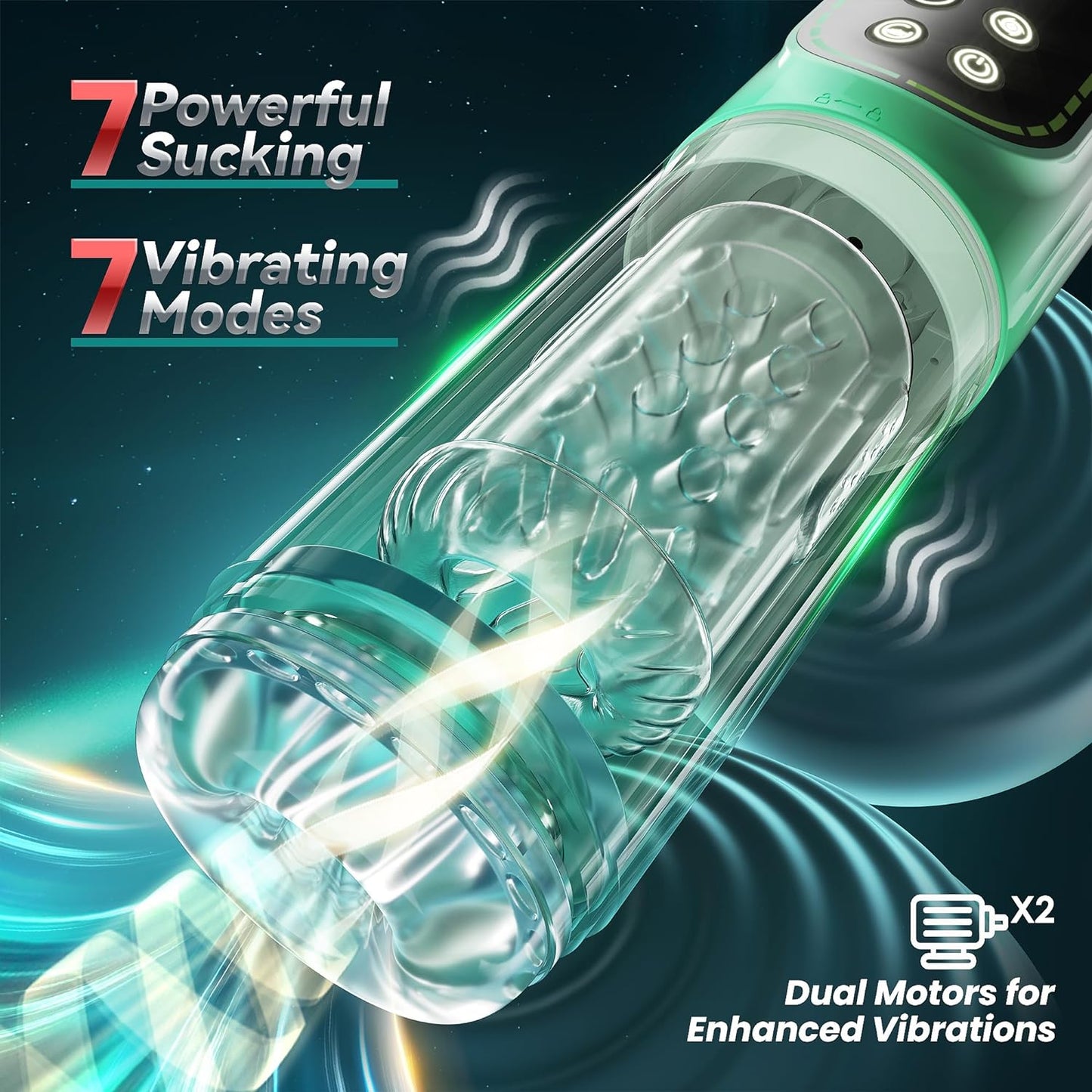 Estimulador de bombeo HydroVibe 4 en 1