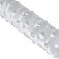 IceFire Textured Glass Dildo Wand