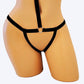 Crotchless Thong Body Suit Harness Lingerie