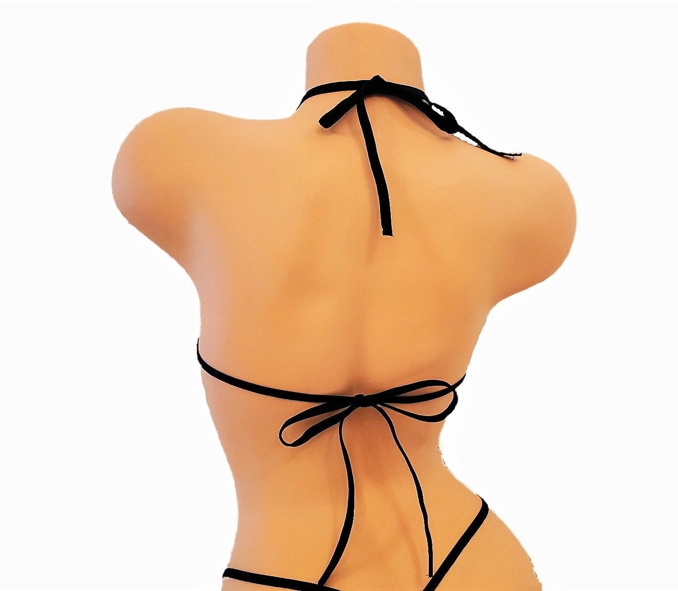 Sujetador de lencería de cadena BDSM, arnés de lencería fetichista único