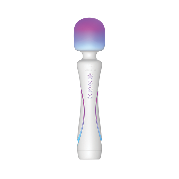 Illumination THE Wand : vibromasseur baguette LED RGB contrôlé par application