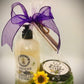 Set de regalo: Gel de ducha lavanda y vainilla y Manteca corporal lavanda y vainilla