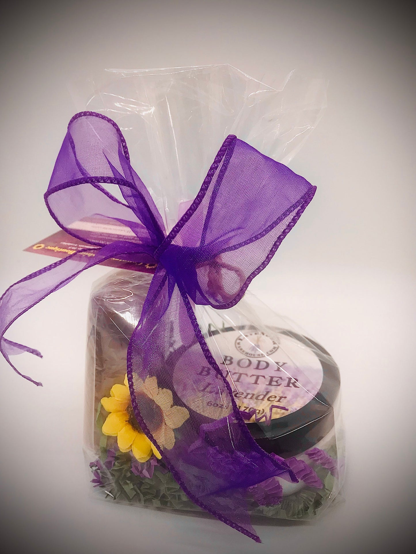 Set de regalo: Jabón de lavanda y manteca corporal de lavanda