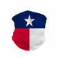 Mascarilla de cuello con la bandera de Texas