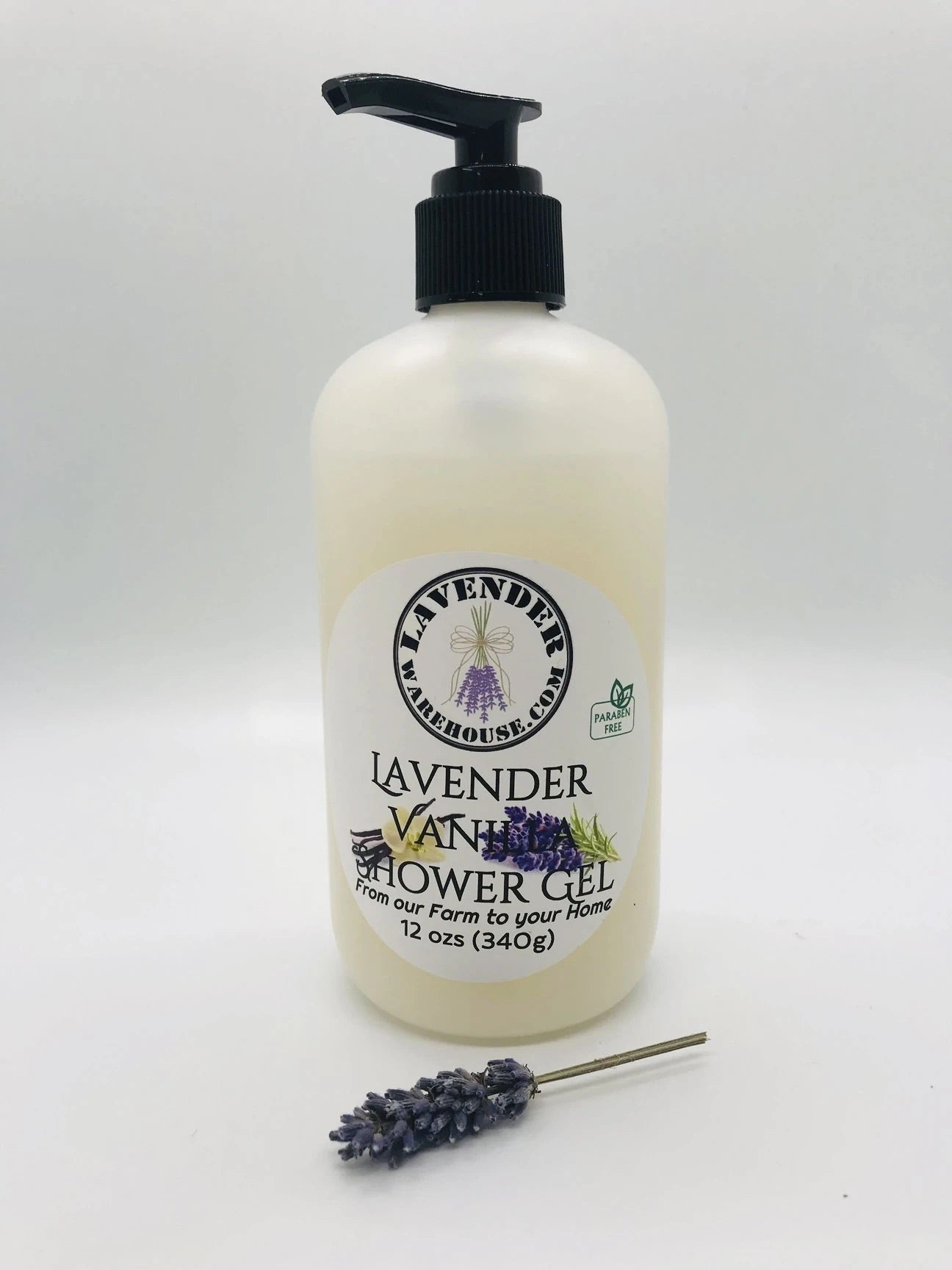 Set de regalo: Gel de ducha lavanda y vainilla y Manteca corporal lavanda y vainilla