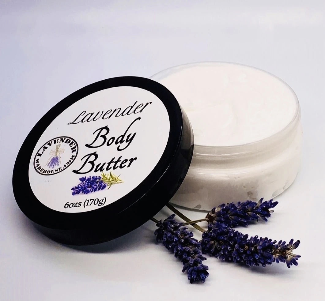 Set de regalo: Jabón de lavanda y manteca corporal de lavanda