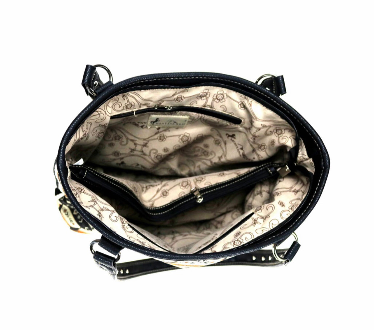 Bolso de tela con la bandera de Texas