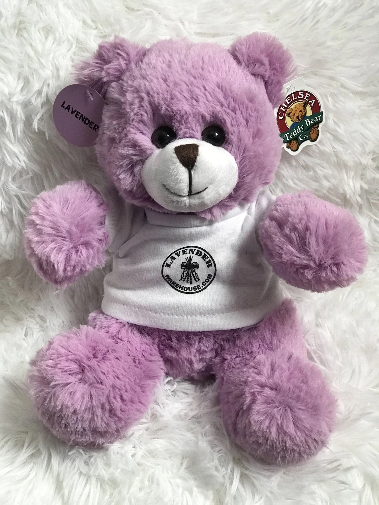 Set de regalo para niños: Osito de peluche con infusión de lavanda y baño de burbujas