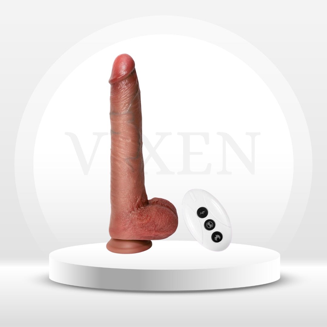 InfernoDrive Dildo Empujador Monstruoso Calentado