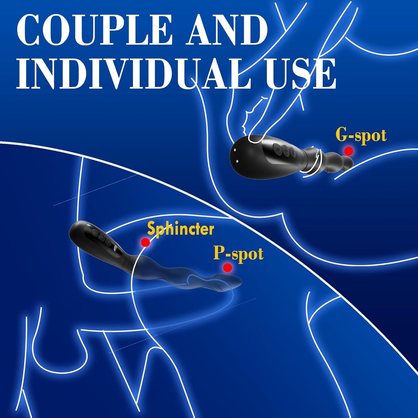 InfernoKnot Tapón Prostático – Vibración, Descargas y Calor