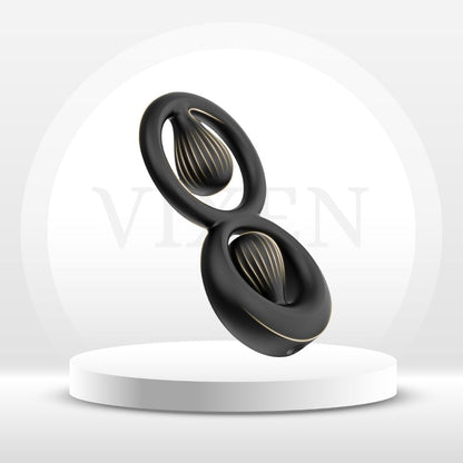 Anillo vibrador doble para pene InfinityPulse