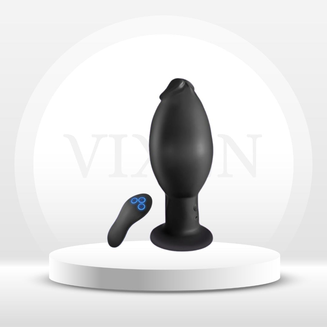 Vibrador de Próstata y Dildo con Ventosa InflateVibe