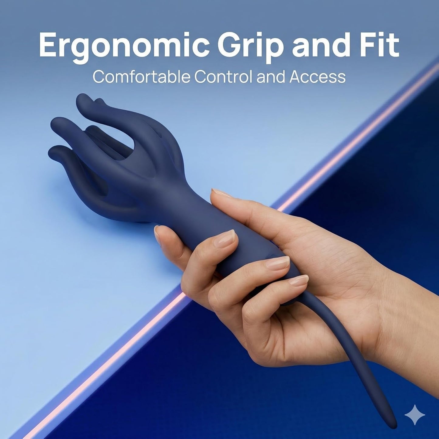 Vibromasseur de pénétration urétrale en silicone InnerPulse 5,5 po pour homme
