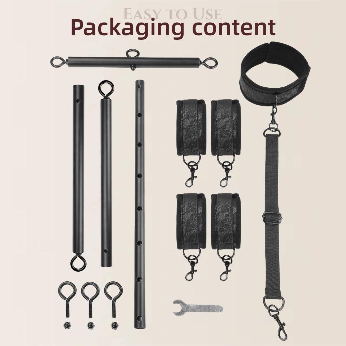 Kit de barra de separación y restricción de cuello IronBond