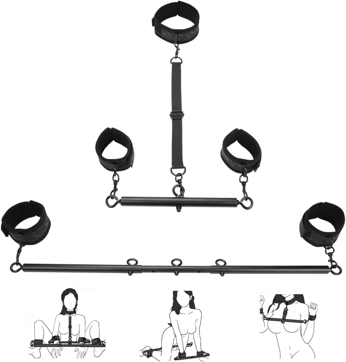 Kit de barra de separación y restricción de cuello IronBond