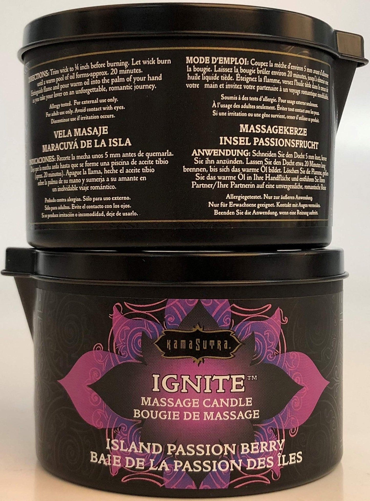 Island Passion Berry Sensual Massage Candle
