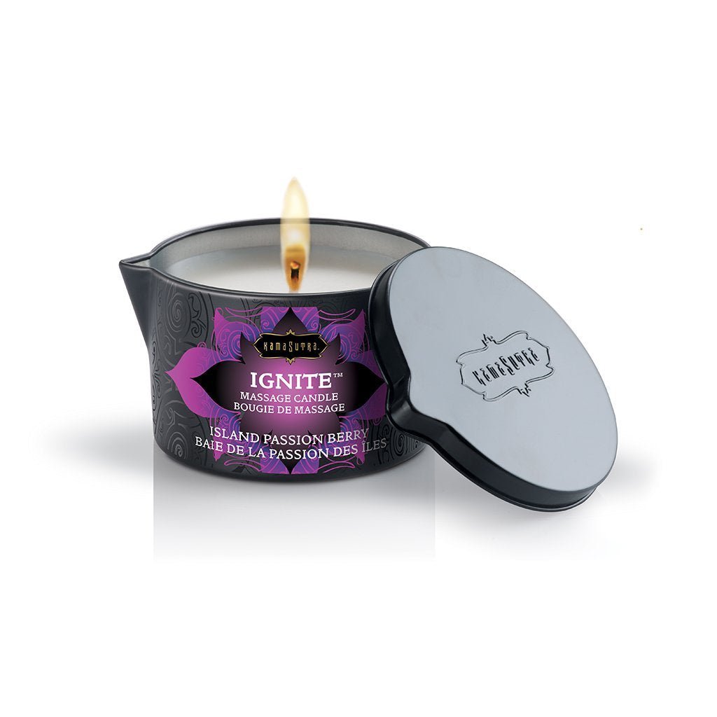 Island Passion Berry Sensual Massage Candle