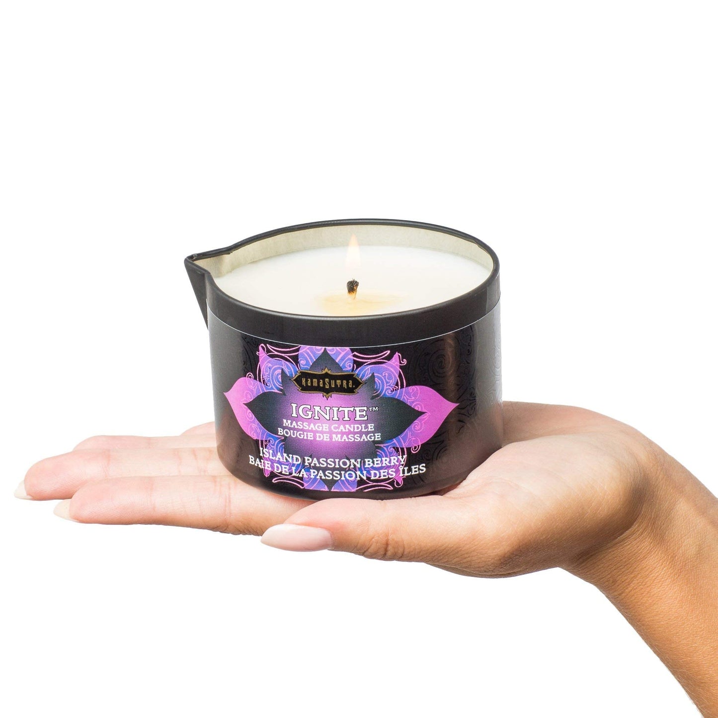 Island Passion Berry Sensual Massage Candle