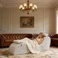 IvoryArc Light Beige Sex Chaise Lounge Chair