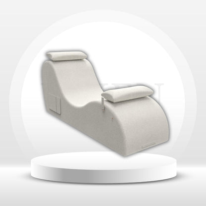 IvoryArc Light Beige Sex Chaise Lounge Chair