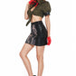 Retro Army Girl Costume