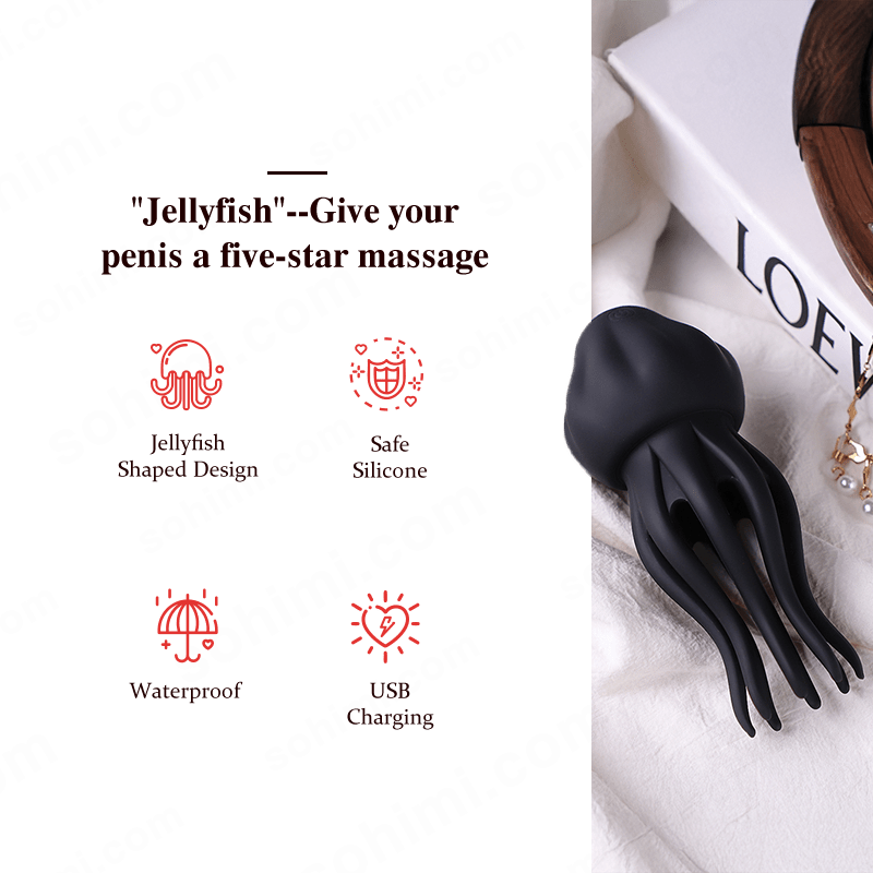 Jellyfish| 10 Vibrating Penis Trainer