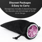 JewelRise 4-Piece Steel Pink Jewel Butt Plug Training Kit