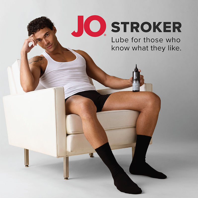 Lubricante con base de agua JO Stroker