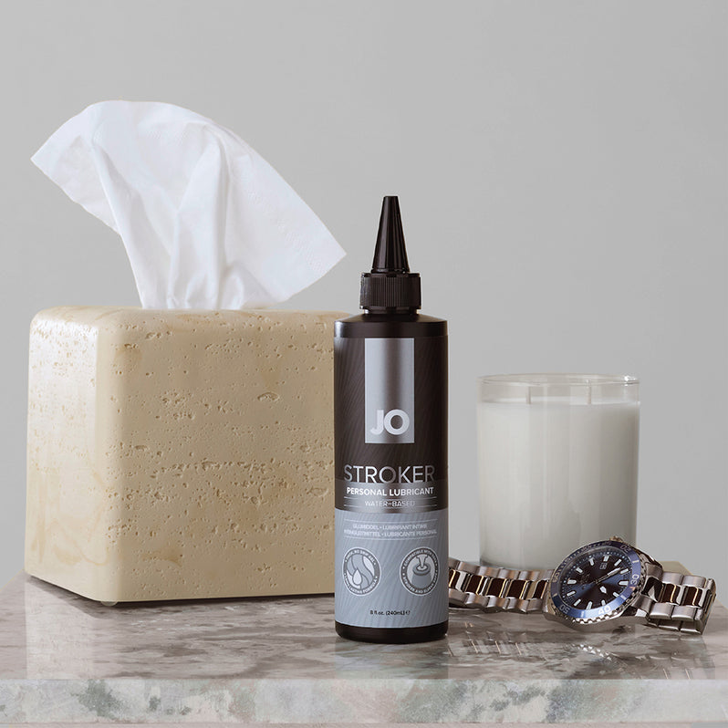 Lubricante con base de agua JO Stroker