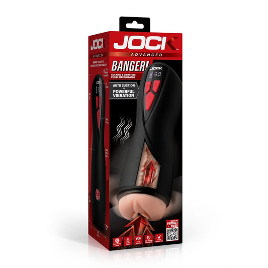 JOCK Masturbador Avanzado para Coño Vibrador y de Succión