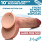 JOCK Ultra Realistic 10" Dual Density Silicone Dildo with Balls