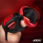 Masturbador de silicona JOCK Helmet Humper con rotación y vibración