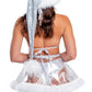 Silver Santa Hat