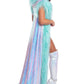 Holographic Sequin Mesh Duster