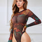 Geode Mesh Thong Teddy