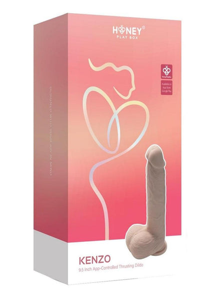 Honey Play Box KENZO 9.5″ App-Controlled Thrusting Dildo