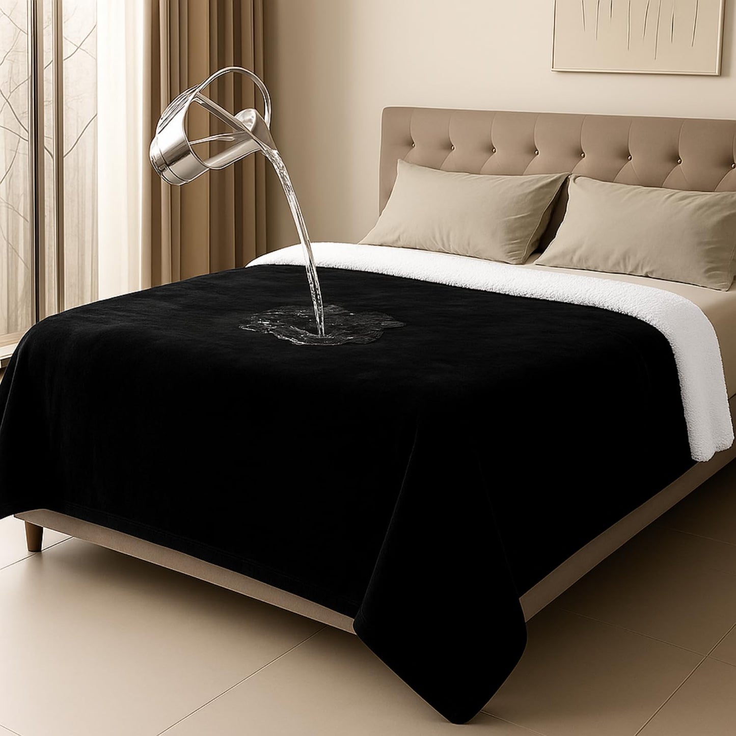 King-Size Waterproof Intimate Blanket