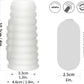 KnightFit Ribbed Vibrating Penis Sleeve