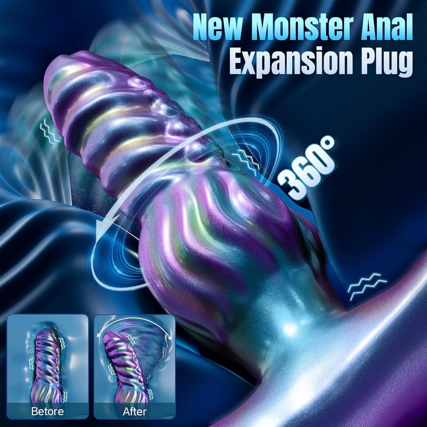 KrakenPulse Enchufe Profesional de Rotación 360°
