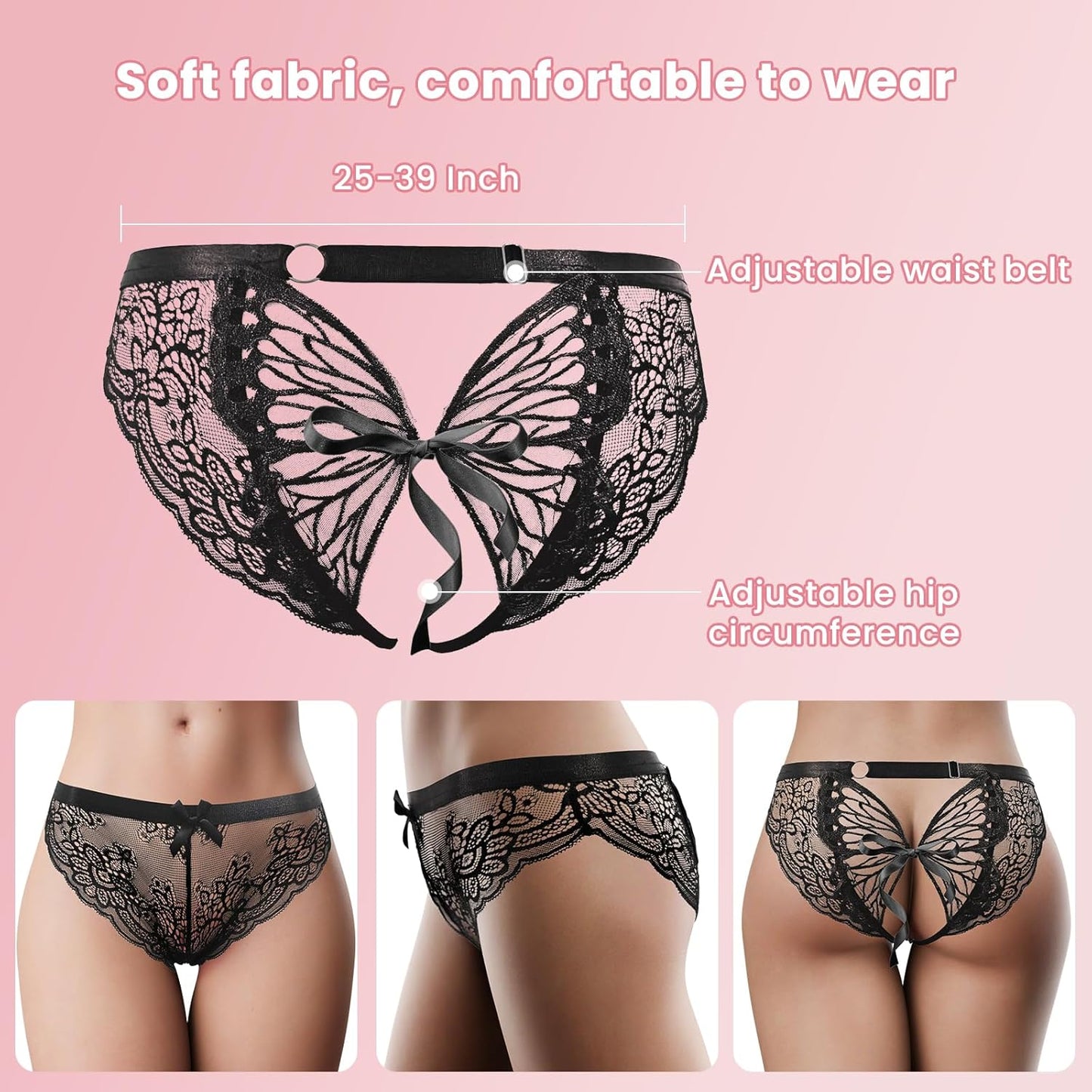Vibromasseur culotte coquine LaceLure