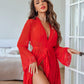 Ensemble 2 pièces teddy et robe de chambre LaceWhisper