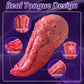 Vibrador de lengua de rosa Octo LavaLick
