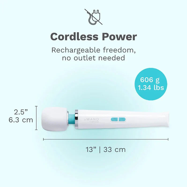 Le Wand Classique Vibrador de Varita Recargable