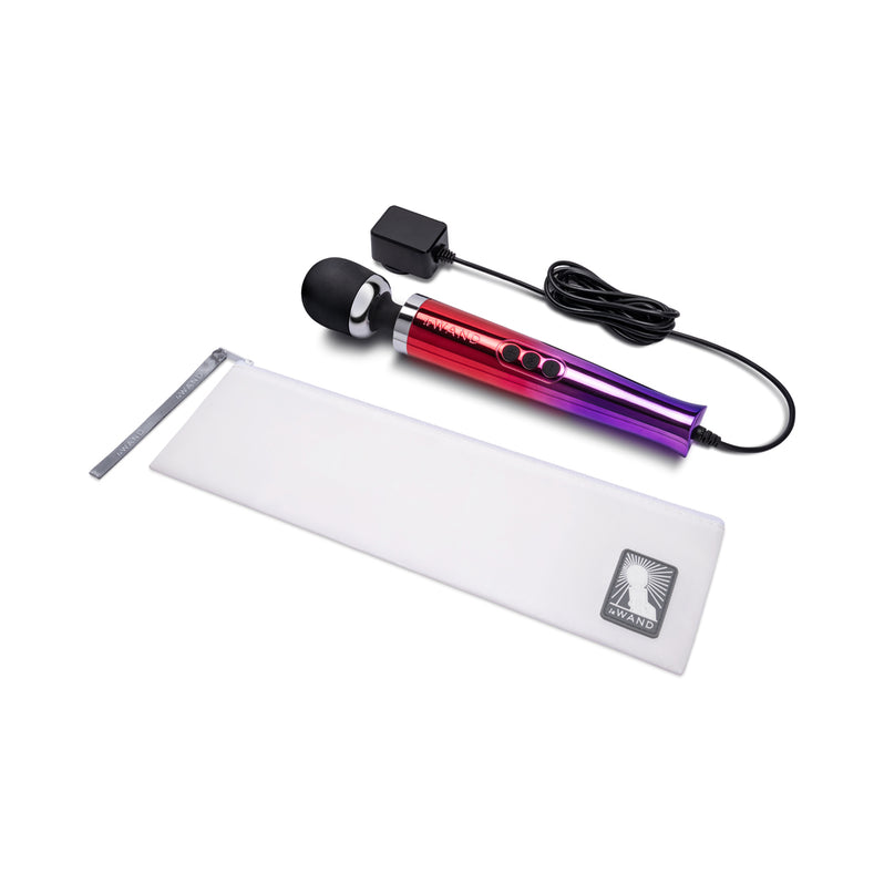 Le Wand Die Cast Masajeador Vibratorio Enchufable Ombre