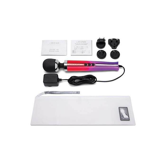 Le Wand Die Cast Masajeador Vibratorio Enchufable Ombre